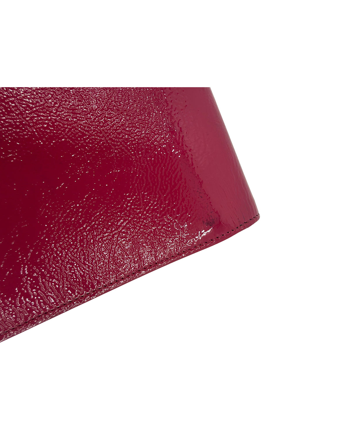 Saint Laurent Belle de Jour Fuchsia Patent Leather Flap Clutch LegitApp Tag