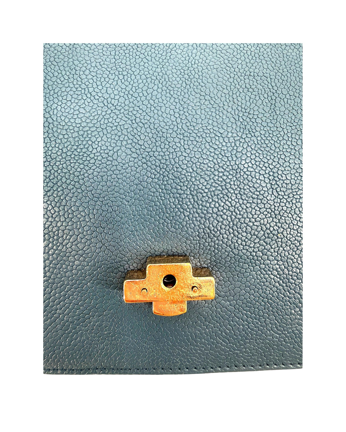 Chanel Paris-Cuba Thread Around Flap Bag Blue Caviar Chain Shoulder Bag Gold