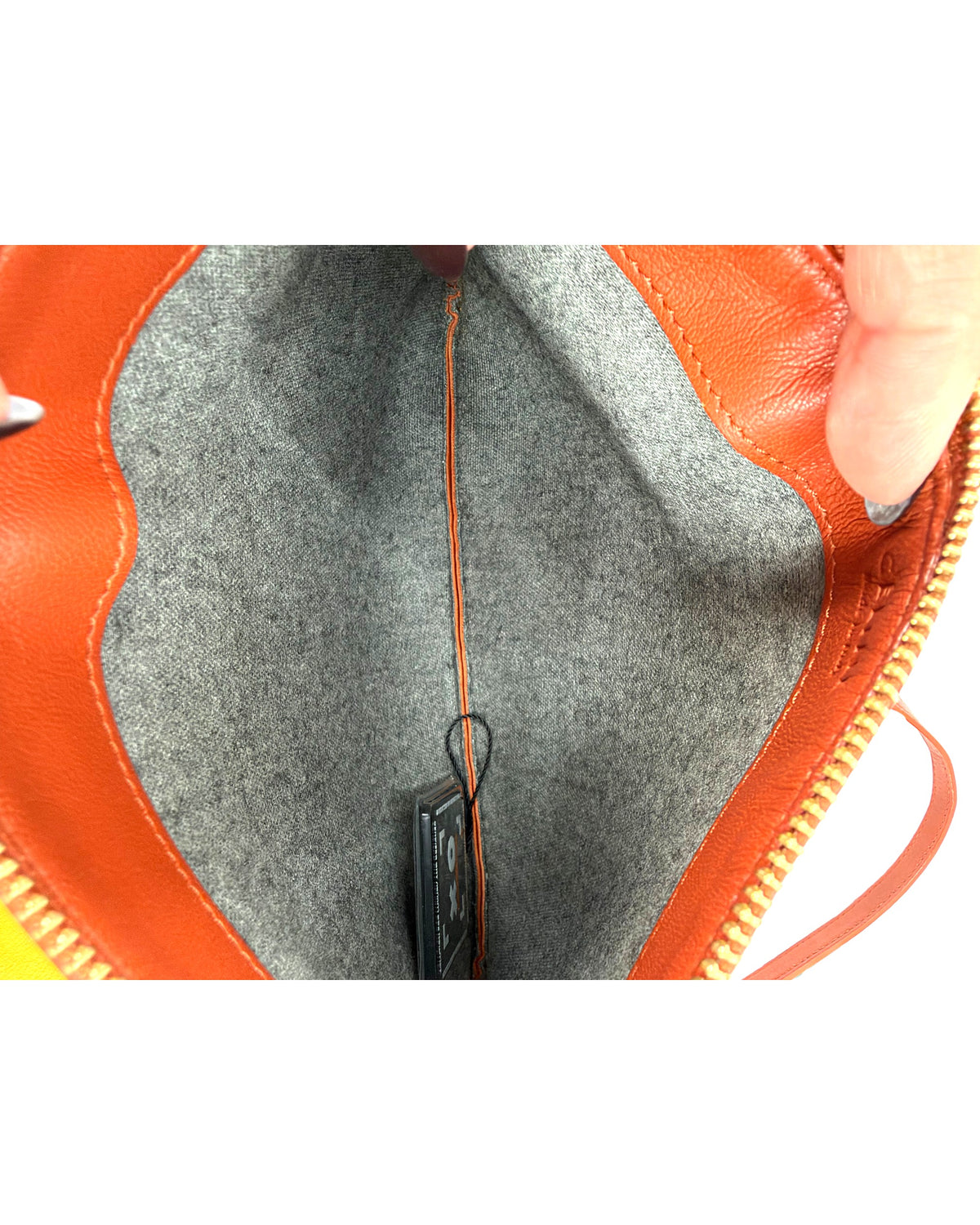 Celine Trio Bag Multicolor Teal Mustard Terracotta