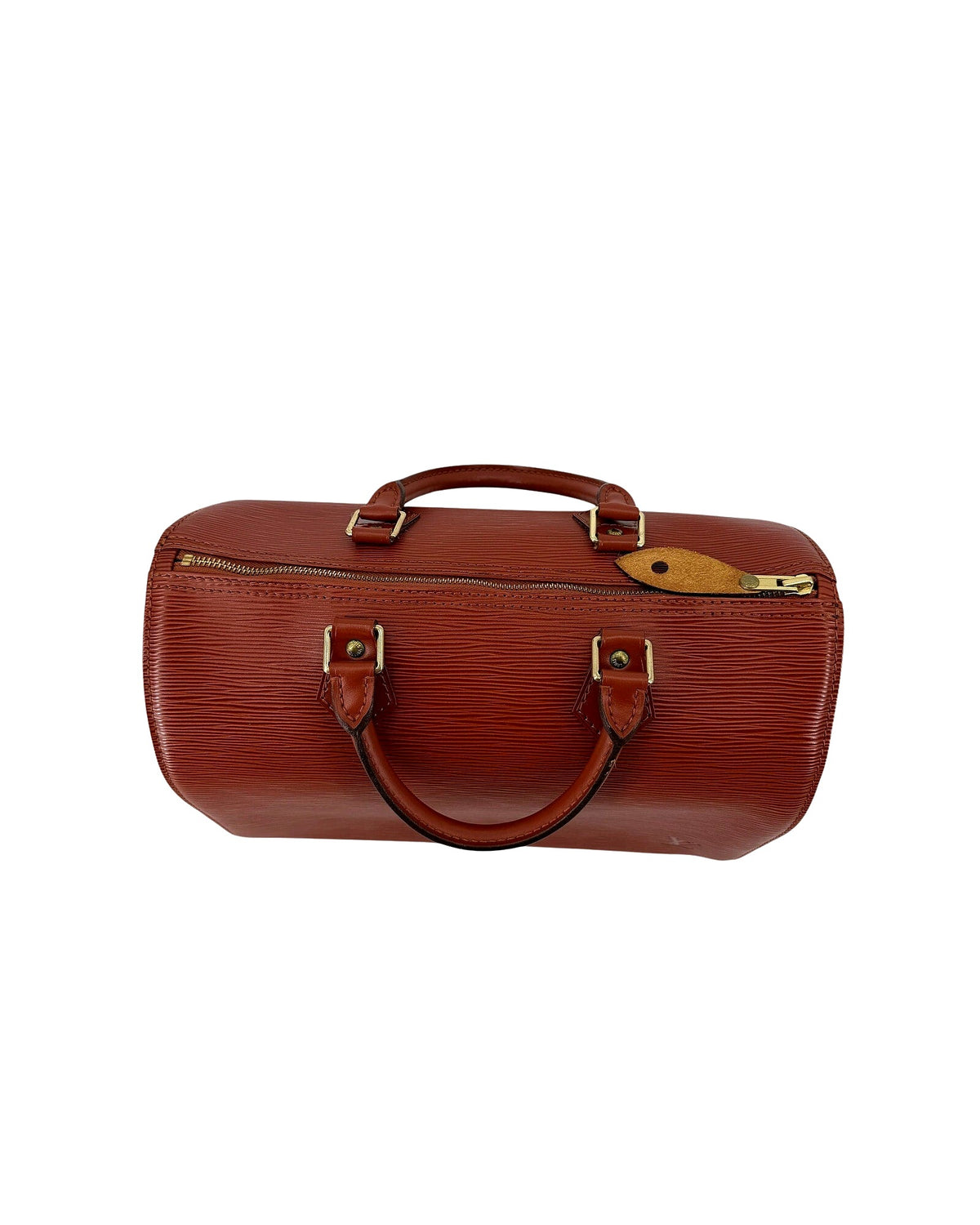 Louis Vuitton Epi Leather Speedy 30 Kenyan Fawn Brown Top Handle Bag Vintage