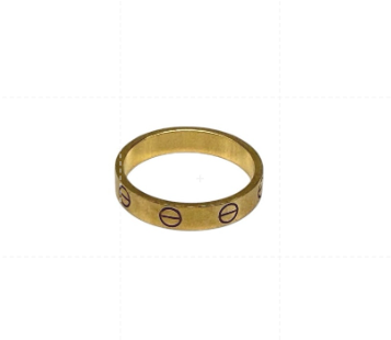 Cartier 18K Yellow Gold Classic Love Ring