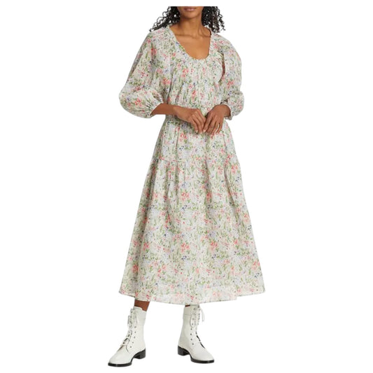 The Great Cotton The Moonstone Floral Midi Dress
