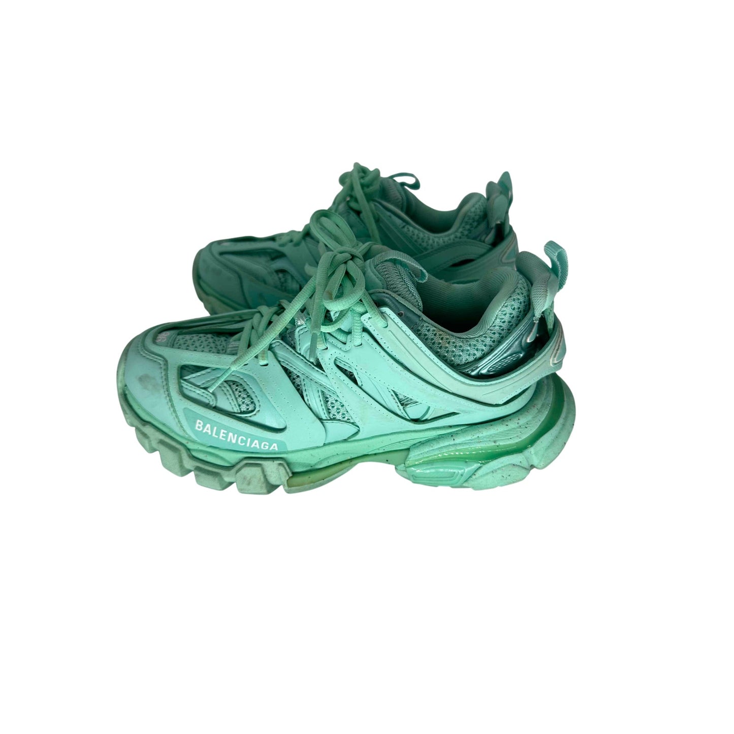 Balenciaga Mesh Nylon Track Trainers Sneakers