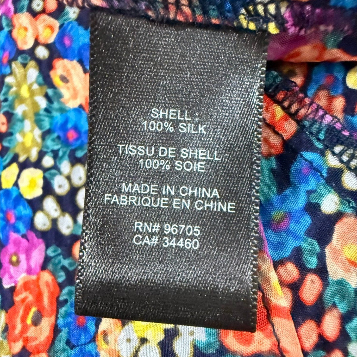 Rebecca Taylor Silk Confetti Floral Halter Top