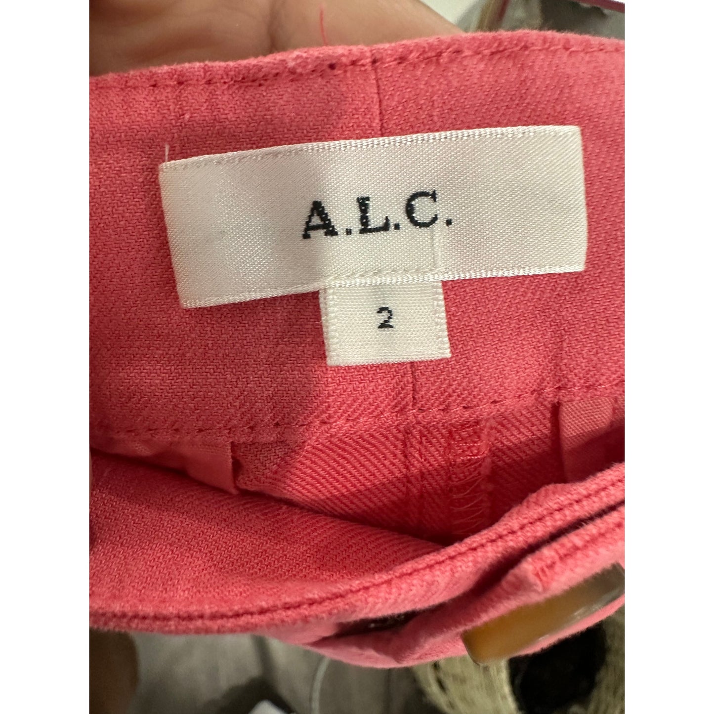 A.L.C. Linen Blend Donovan Blazer Jacket Mateo Pleated Shorts Set