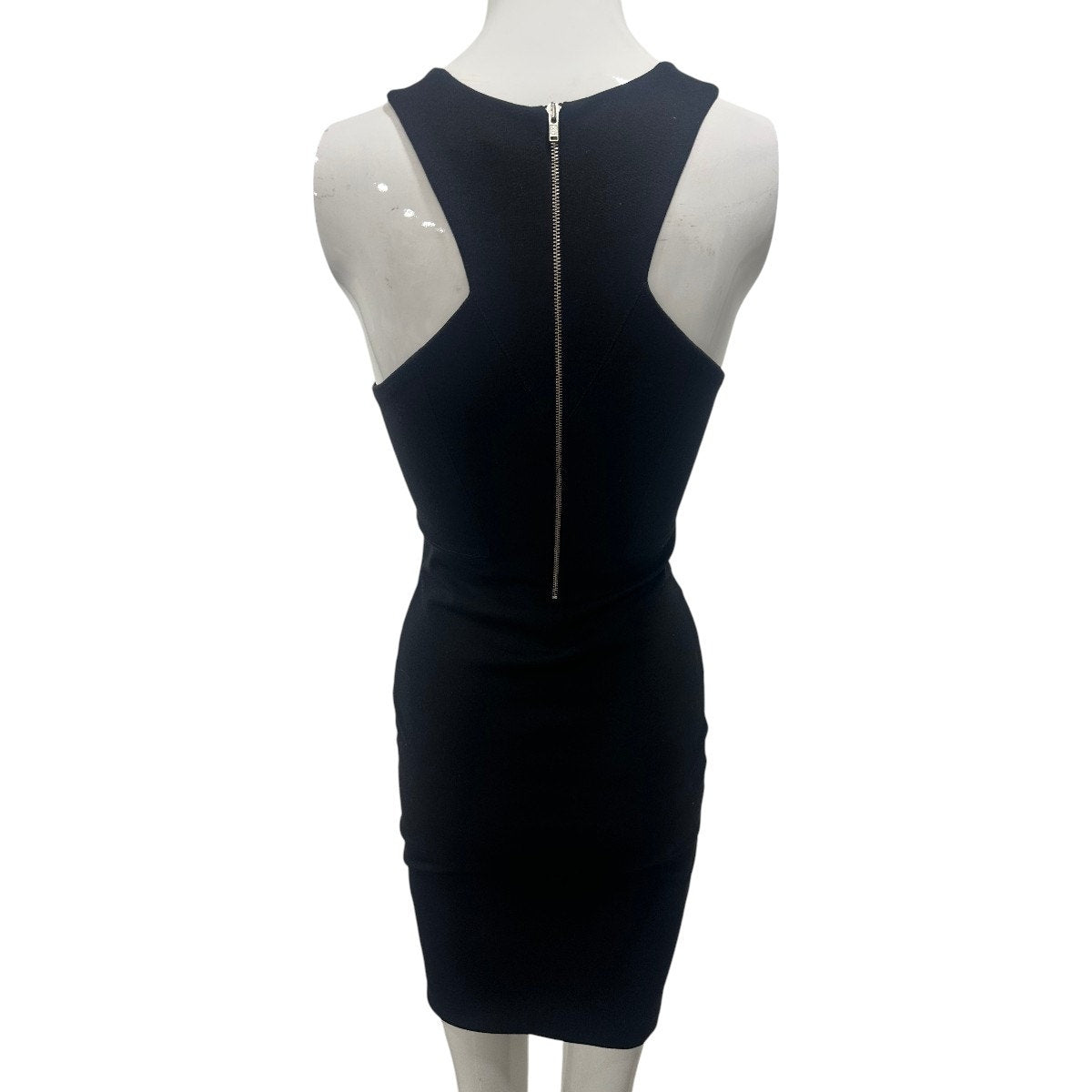 Helmut Lang Round Neck Sleeveless Sheath Mini Dress Women's