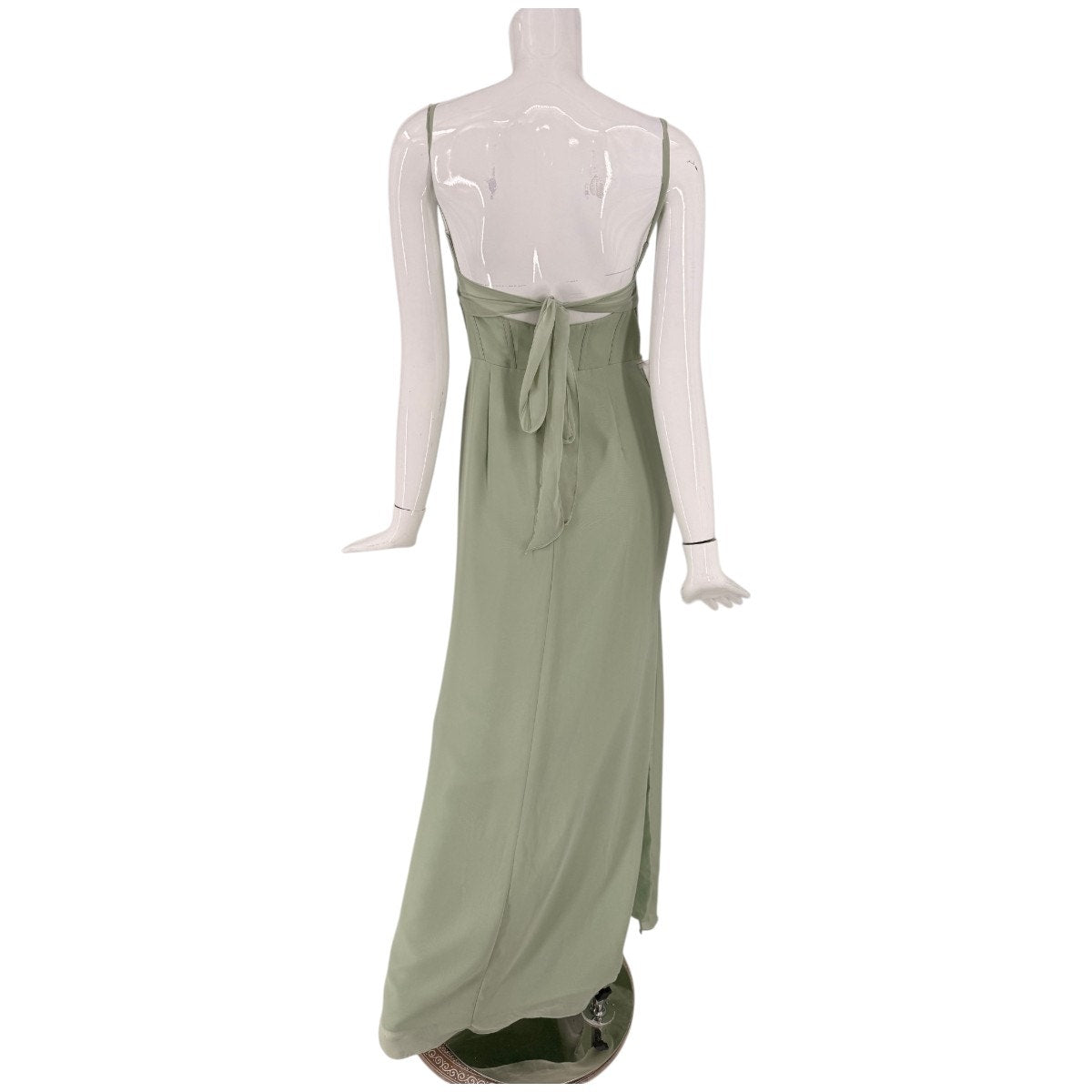 Azazie Kendall + Kylie Corset Chiffon Bridesmaid Dress