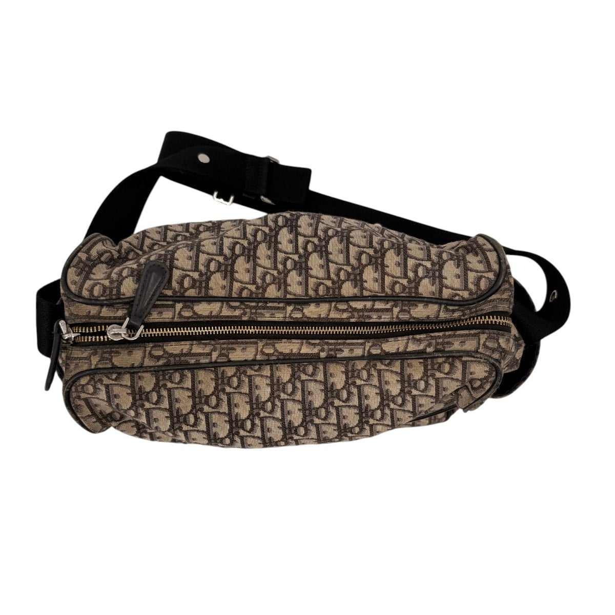 Christian Dior Diorissimo Oblique Jacquard Canvas Diaper Shoulder Bag