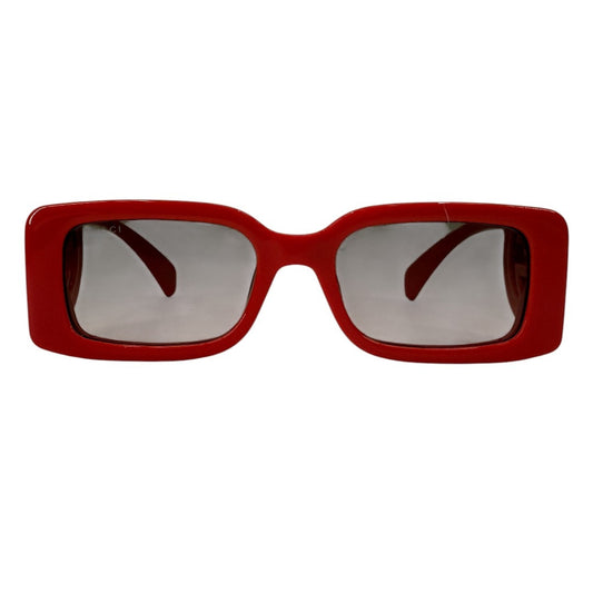 Gucci GG1325S Red Interlocking G Rectangular Sunglasses Women's 54-19-140