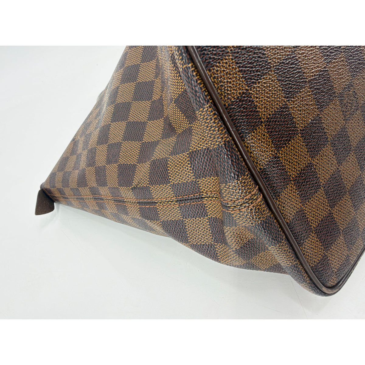 Louis Vuitton Damier Ebene Saleya Tote Brown