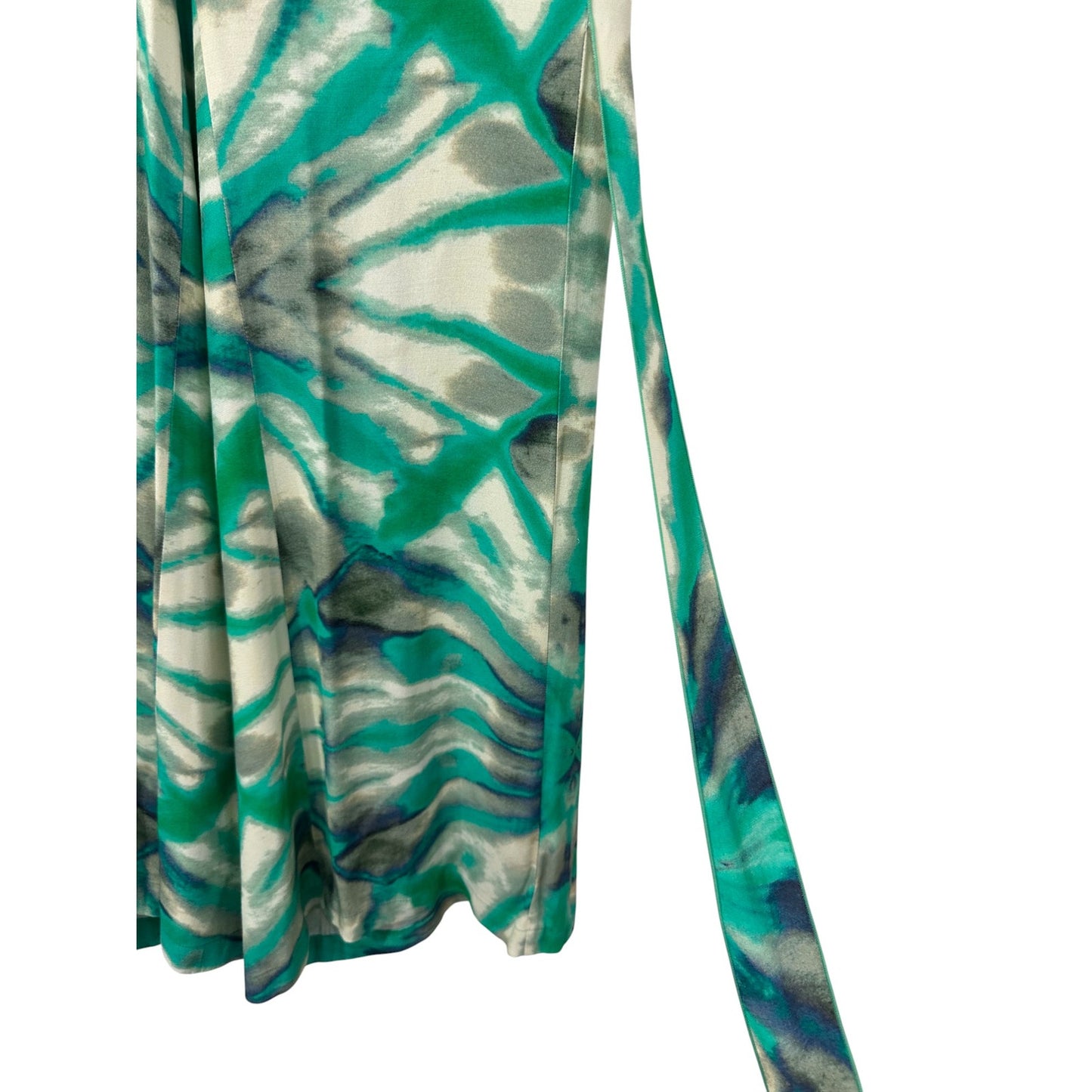 Alexis Tie Dye Eres Button-Up Top Wide Leg Andy Pants Green Kaleidoscope