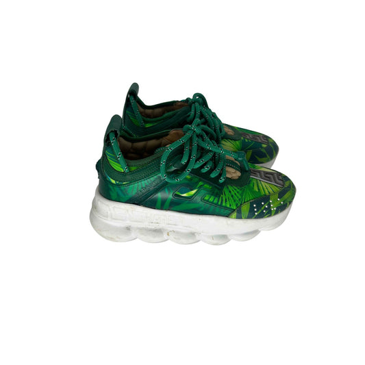 Versace Jungle Print Chain Reaction Chunky Trainers Sneakers