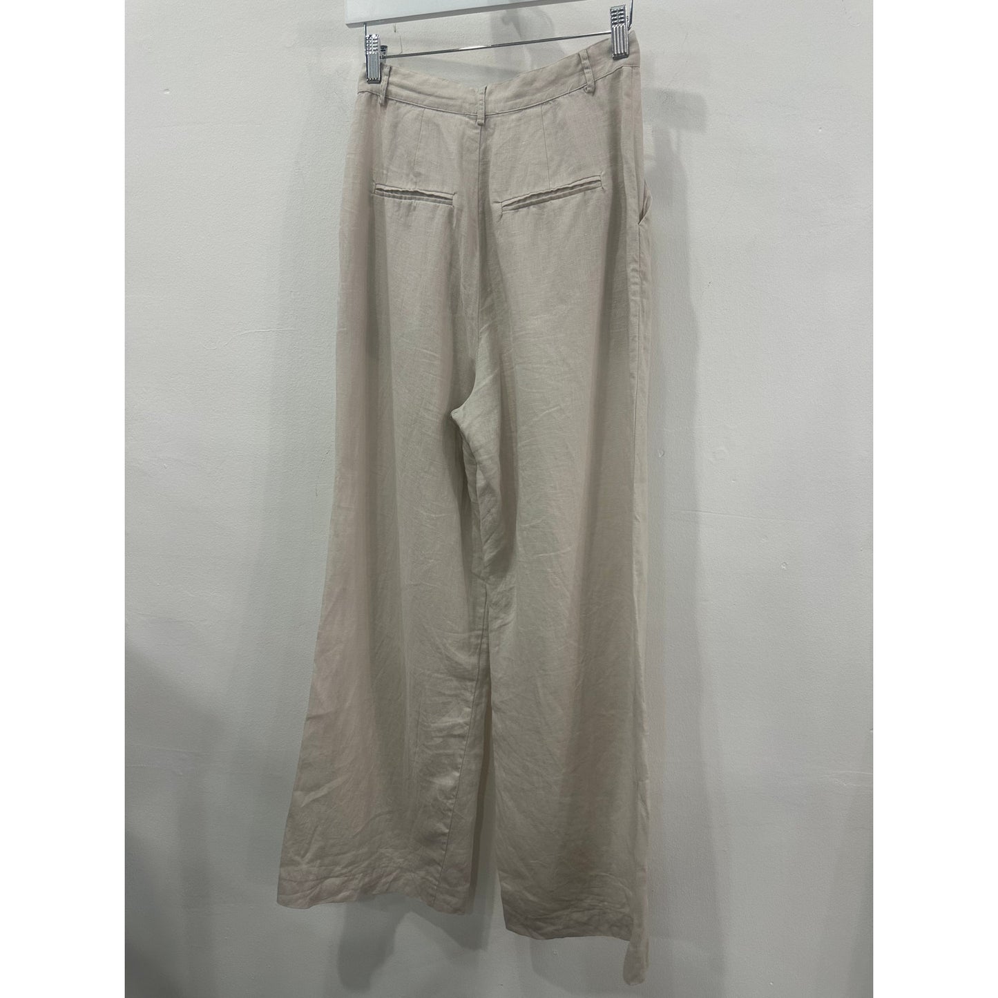 Sundays Linen Gio Blazer Jacket Mercer Wide Leg Pants White Women's Size S/XS