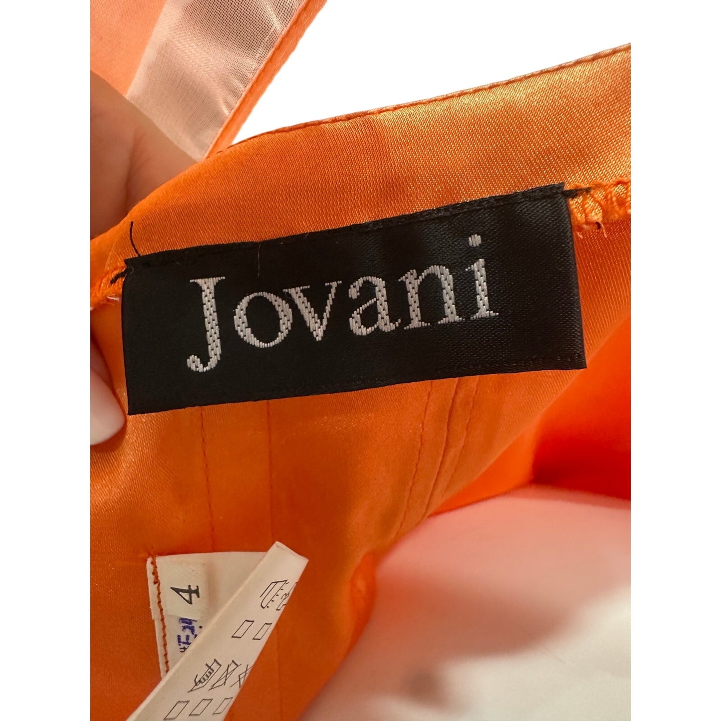 Jovani Couture Beaded Strapless Evening Gown NWT