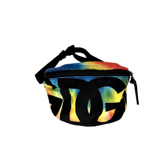Dolce & Gabbana Nylon Tie Dye DG Logo Belt Bag