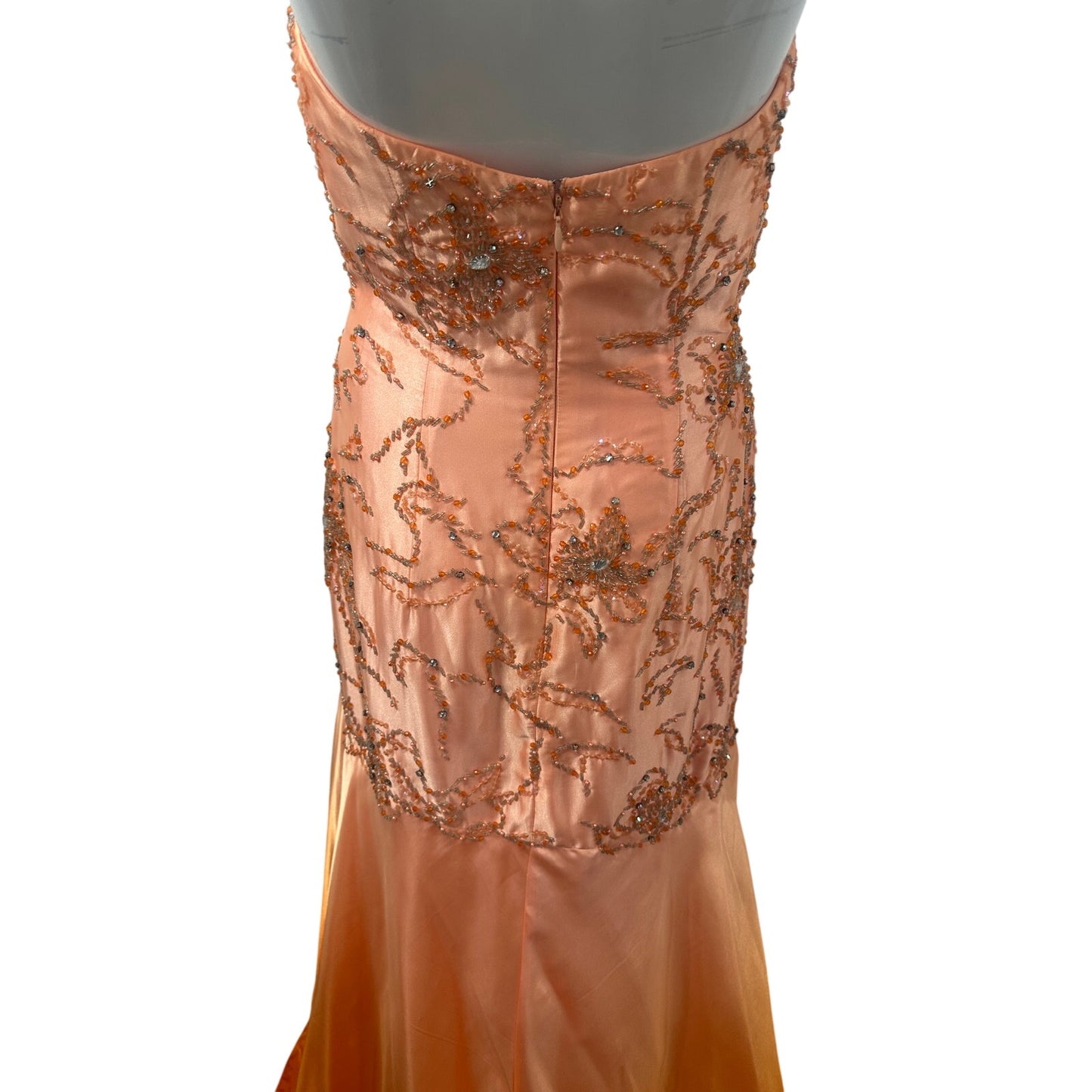 Jovani Couture Beaded Strapless Evening Gown NWT