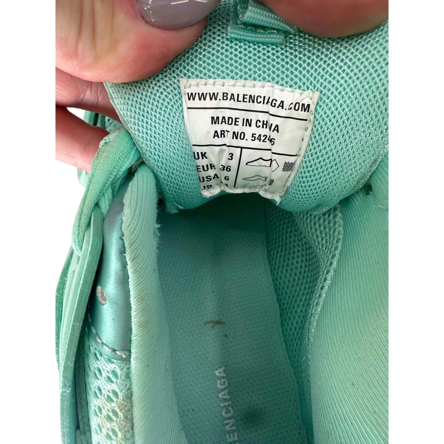 Balenciaga Mesh Nylon Track Trainers Sneakers