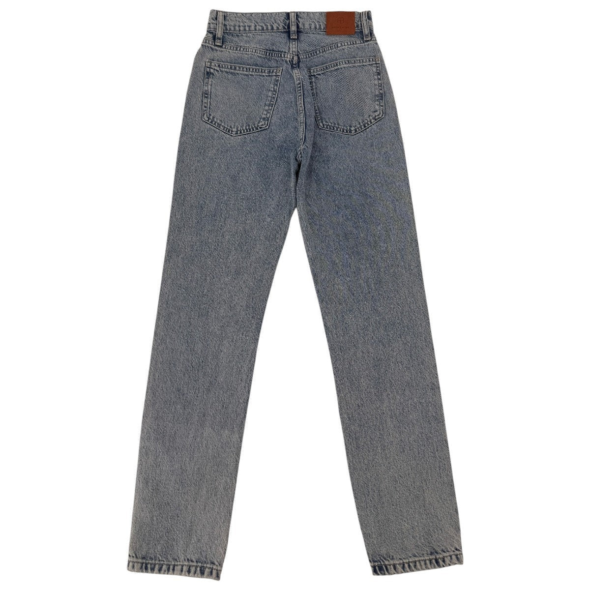 Anine Bing Benson High Rise Straight Leg Jeans Light Wash Women's Size 25