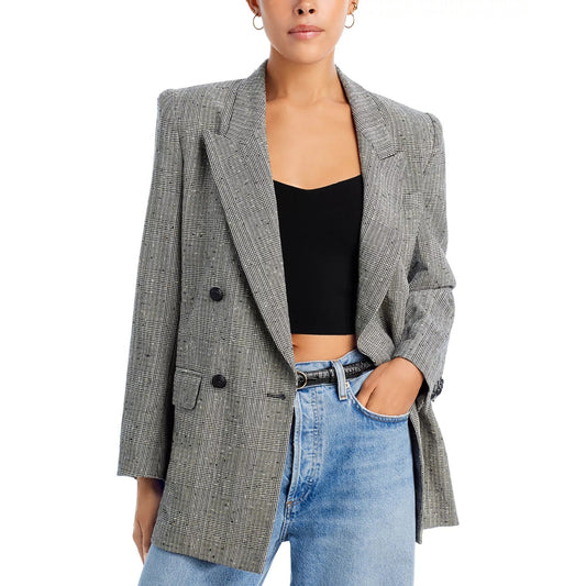 Generation Love Plaid Penelope Oversized Blazer