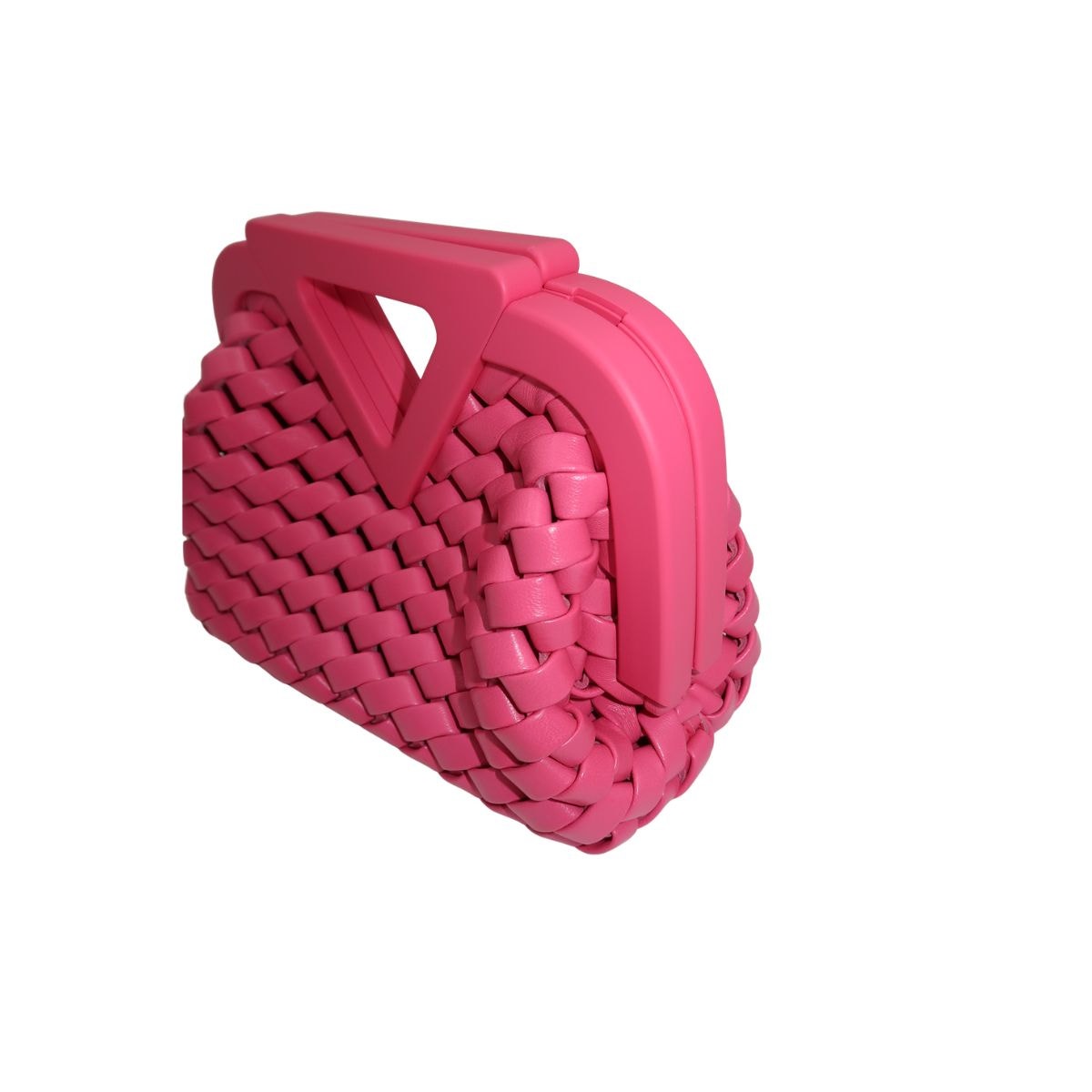 Bottega Veneta Leather Point Crossbody Bag