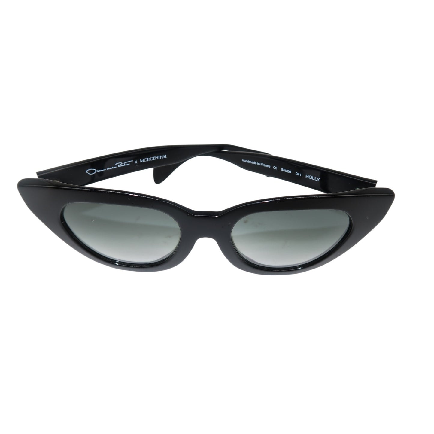 Oscar De La Renta x Morgenthal Holly Cat Eye Sunglasses Black
