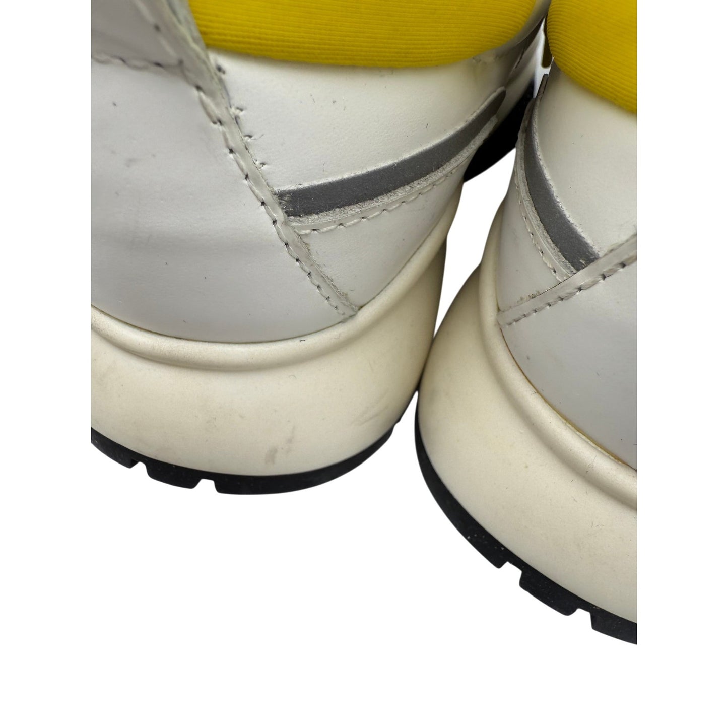 Jimmy Choo Leather Fabric Low Top Raine Sneakers