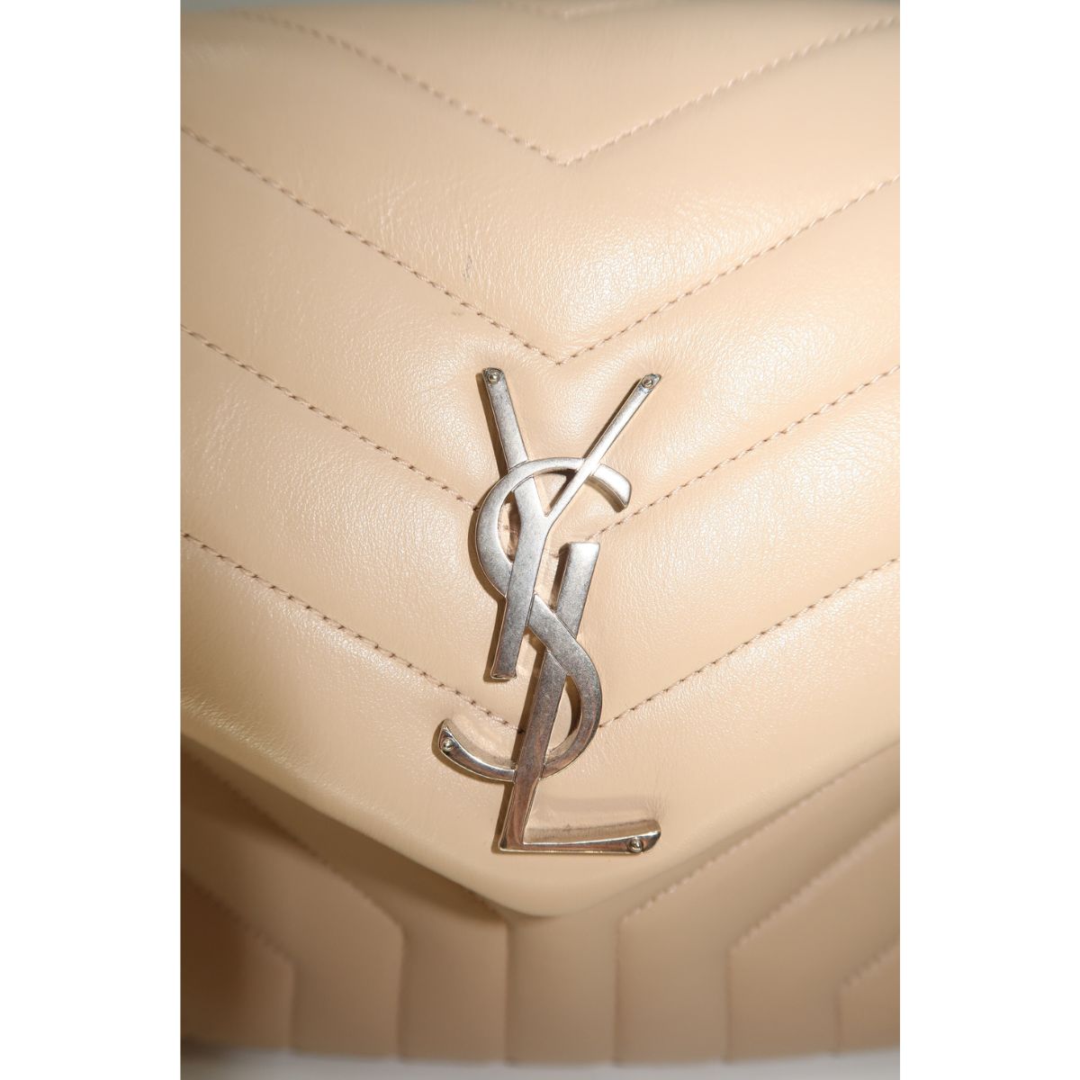 Yves Saint Laurent Quilted Leather LouLou Shoulder Bag