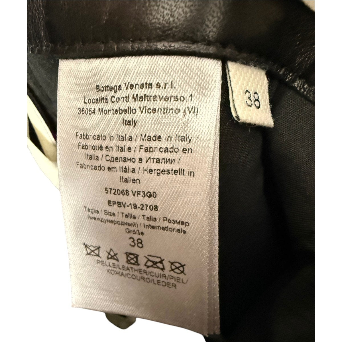 Bottega Veneta Leather Pre Spring 2020 Bermuda Shorts