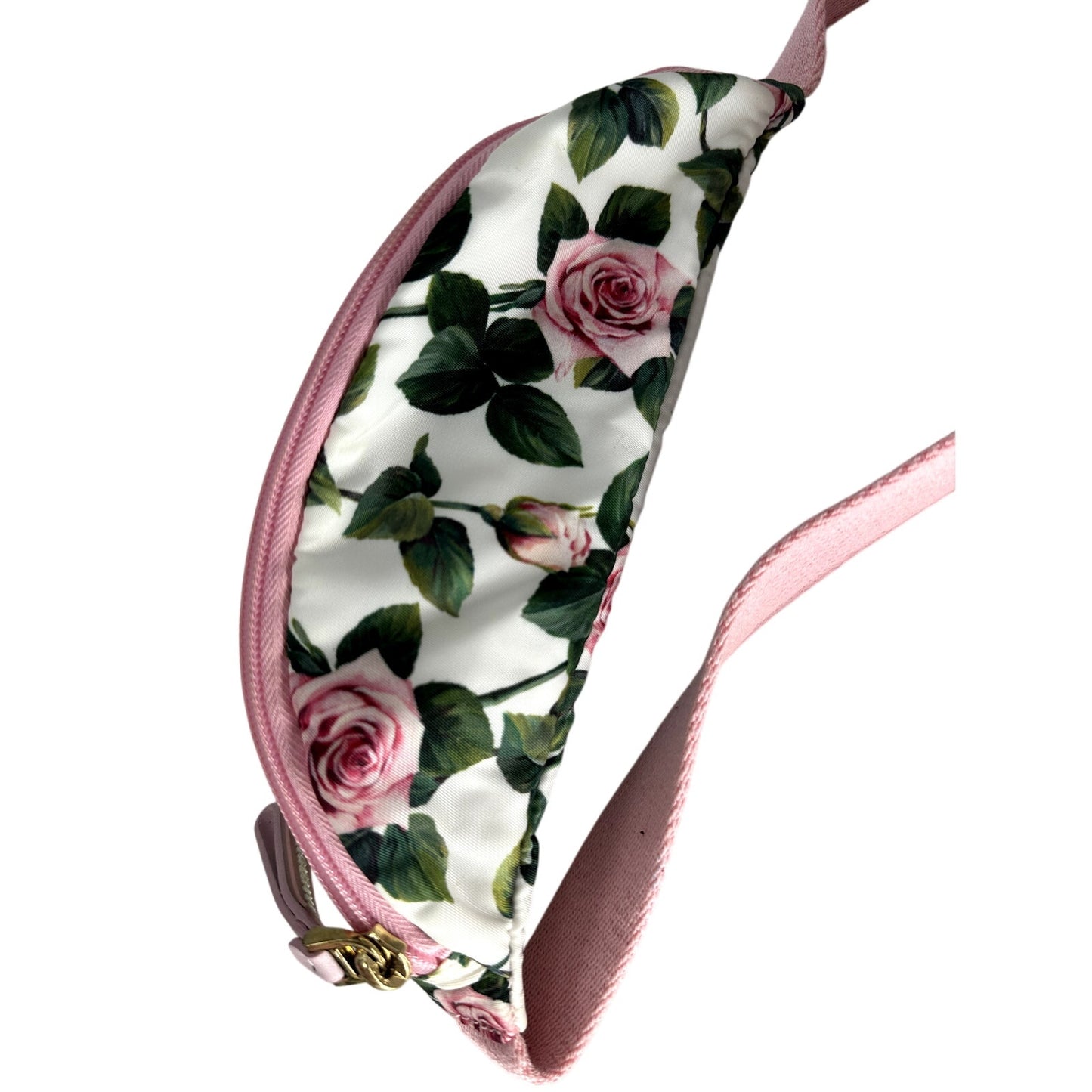 Dolce & Gabbana Nylon Floral Print Belt Bag