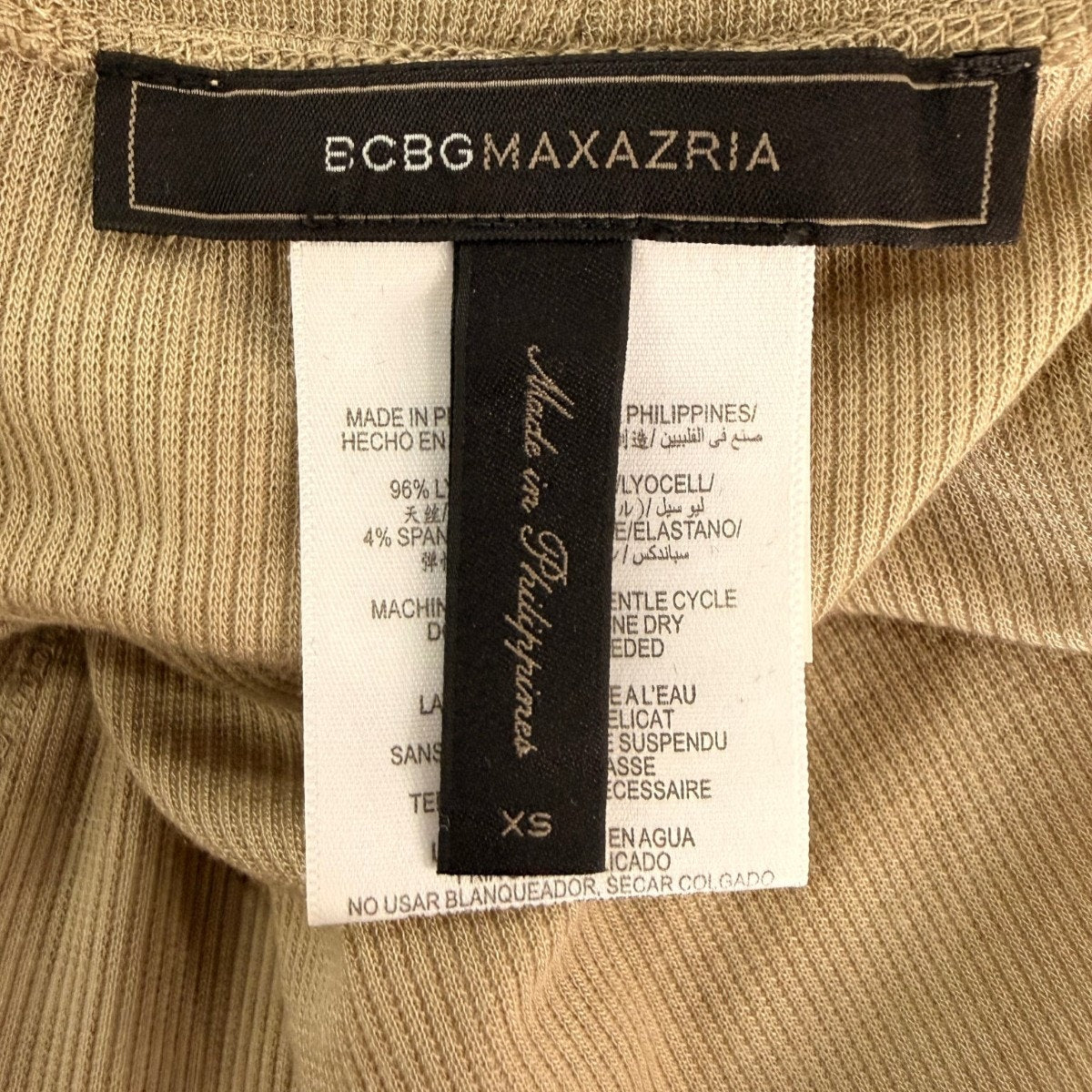 BCBGMaxazria Aurela Scoop Neck Hi-Low Maxi Dress