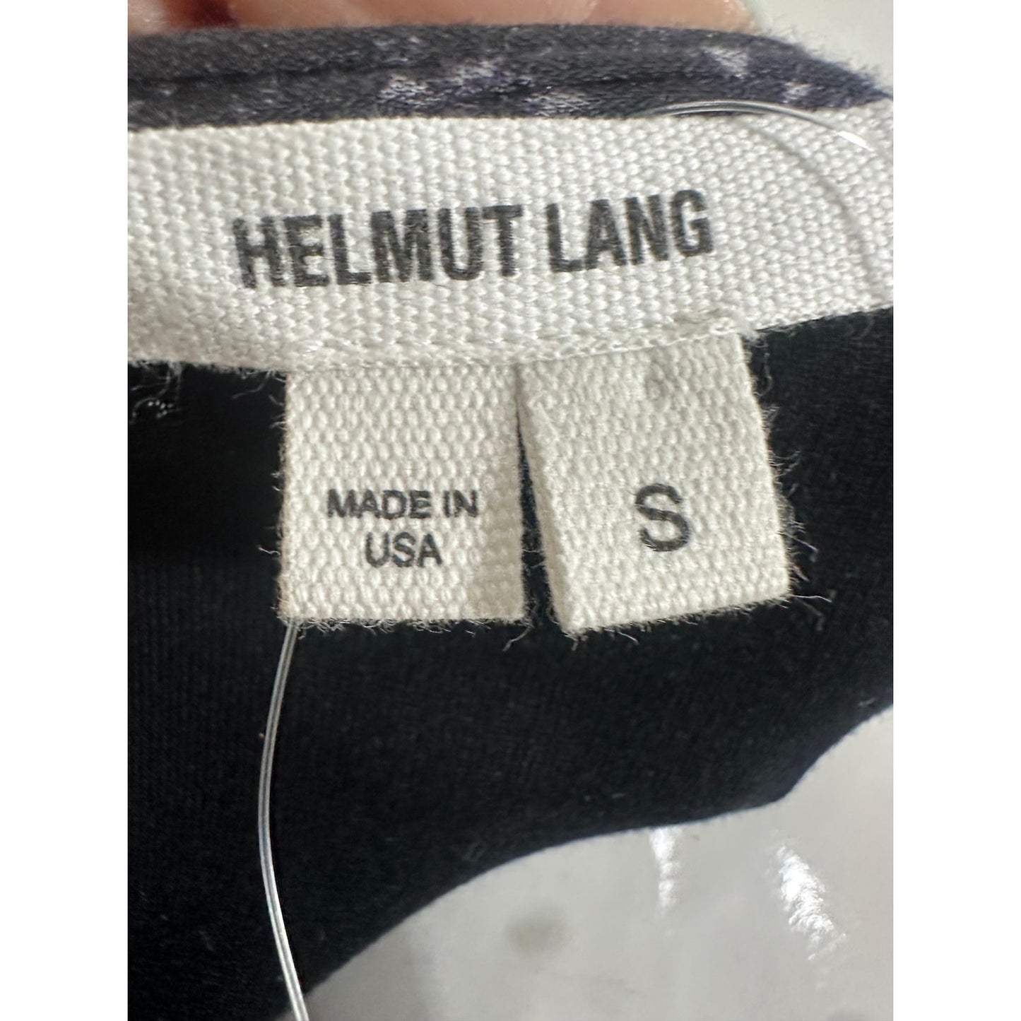 Helmut Lang Micro Modal Oxide Print Star Knee Length Dress