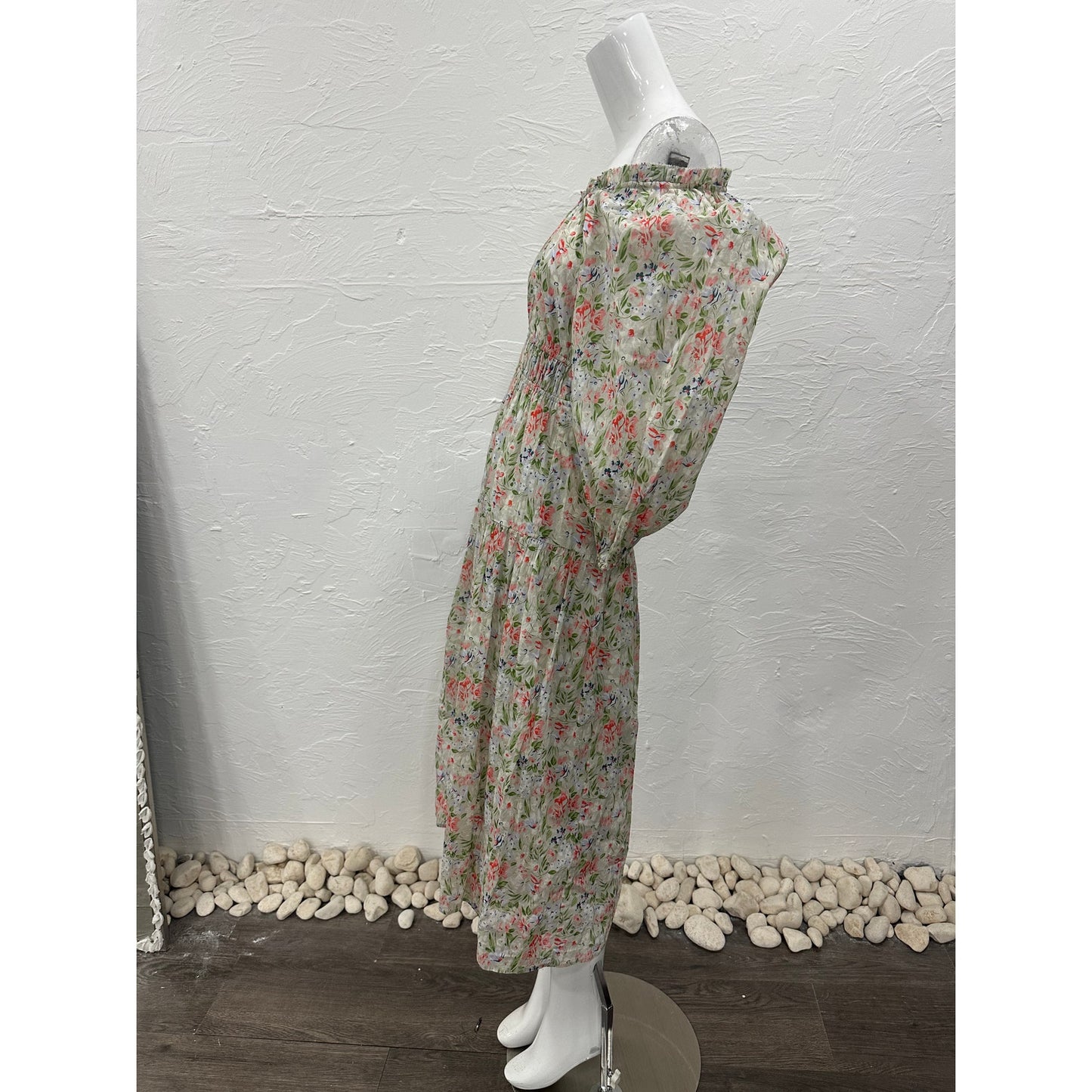 The Great Cotton The Moonstone Floral Midi Dress