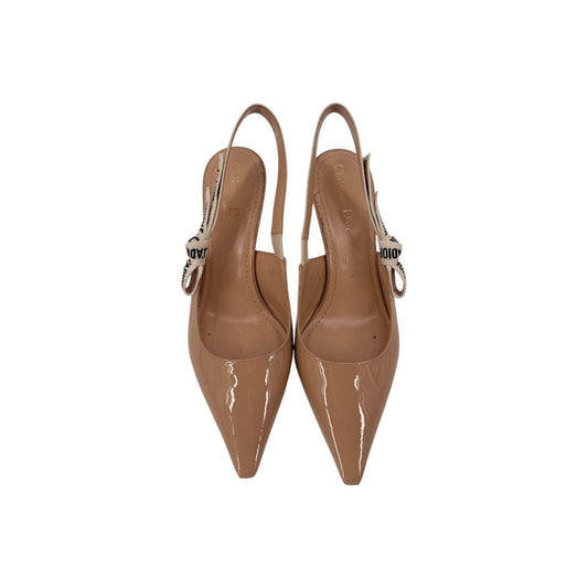 Christian Dior Patent Leather J'Adior Slingback Heels