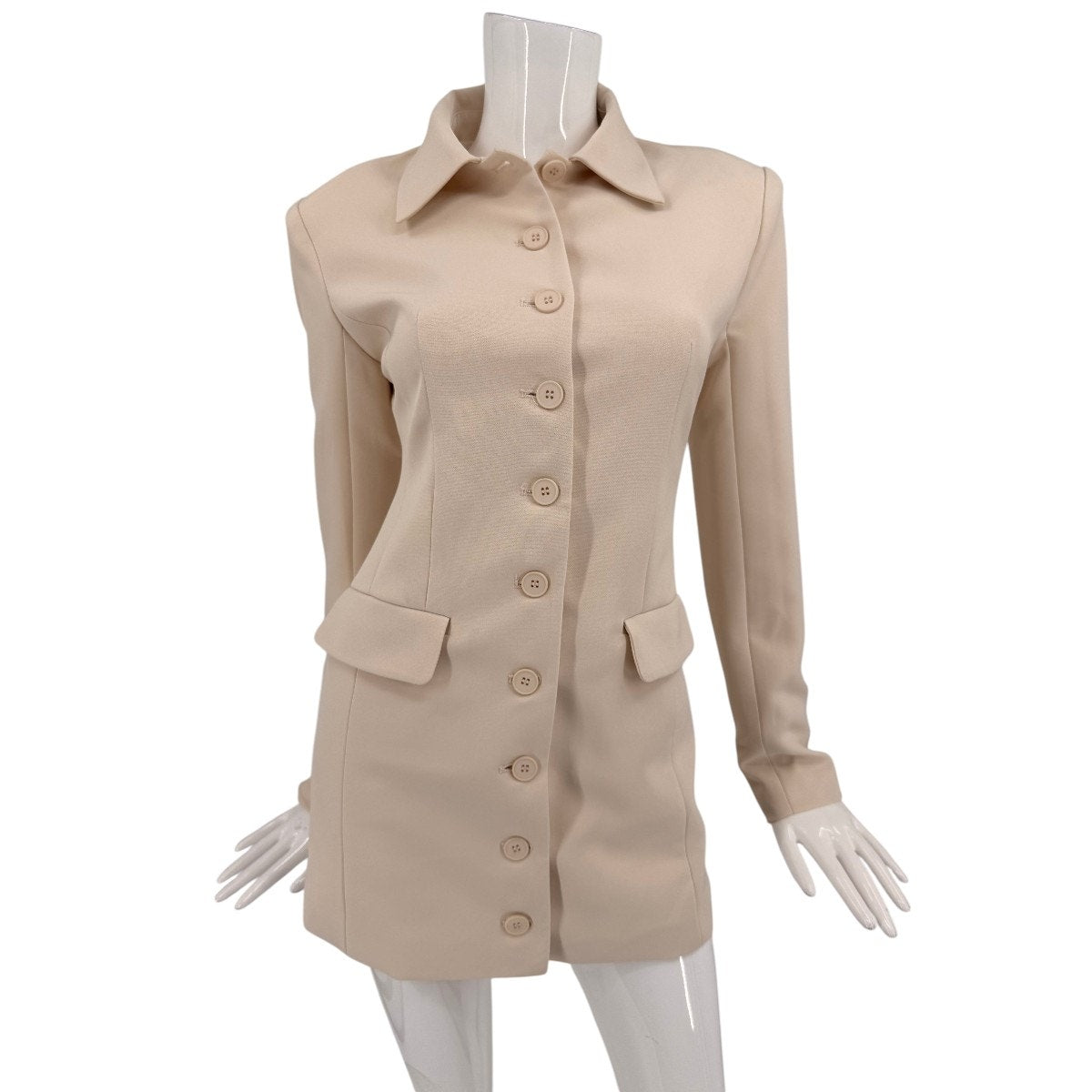 Lioness Cheri Collared Long Sleeve Blazer Mini Dress