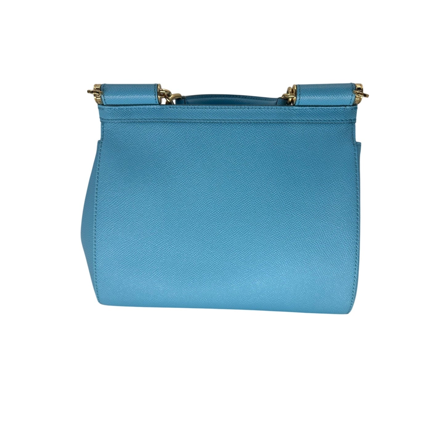 Dolce & Gabbana Leather Dauphine Miss Sicily Tote Bag