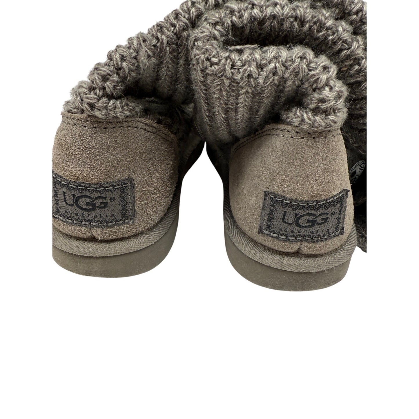 UGG Woven Classic Cardy Tall Foldover Knit Winter Boots