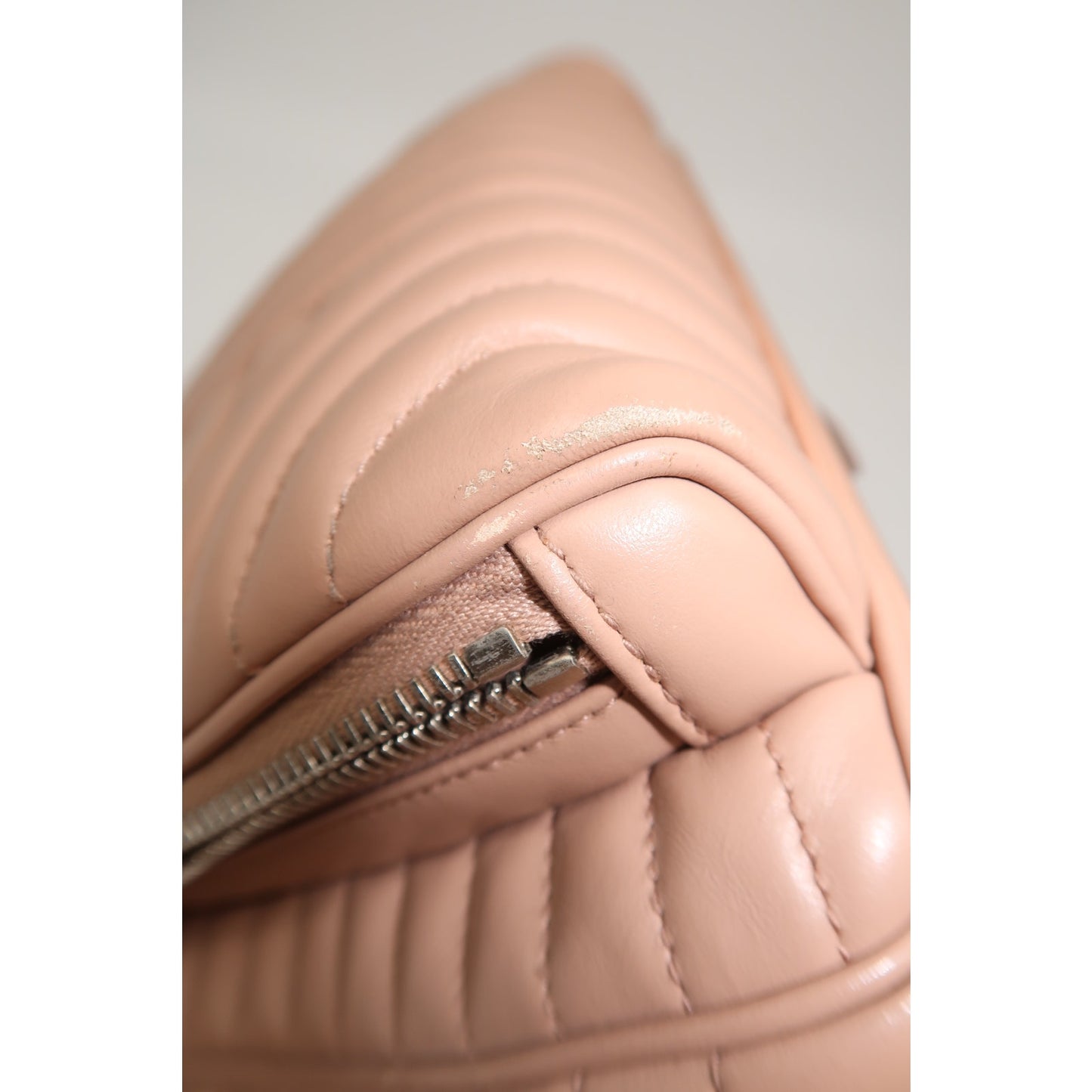 Prada Milano Diagramme Leather Logo Accent Zip-Around Backpack