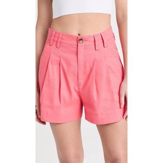 A.L.C. Linen Blend Mateo Mini Shorts