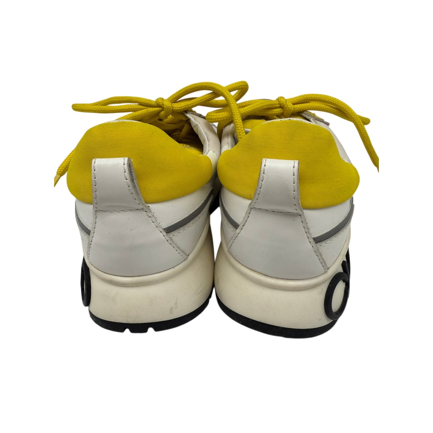 Jimmy Choo Leather Fabric Low Top Raine Sneakers