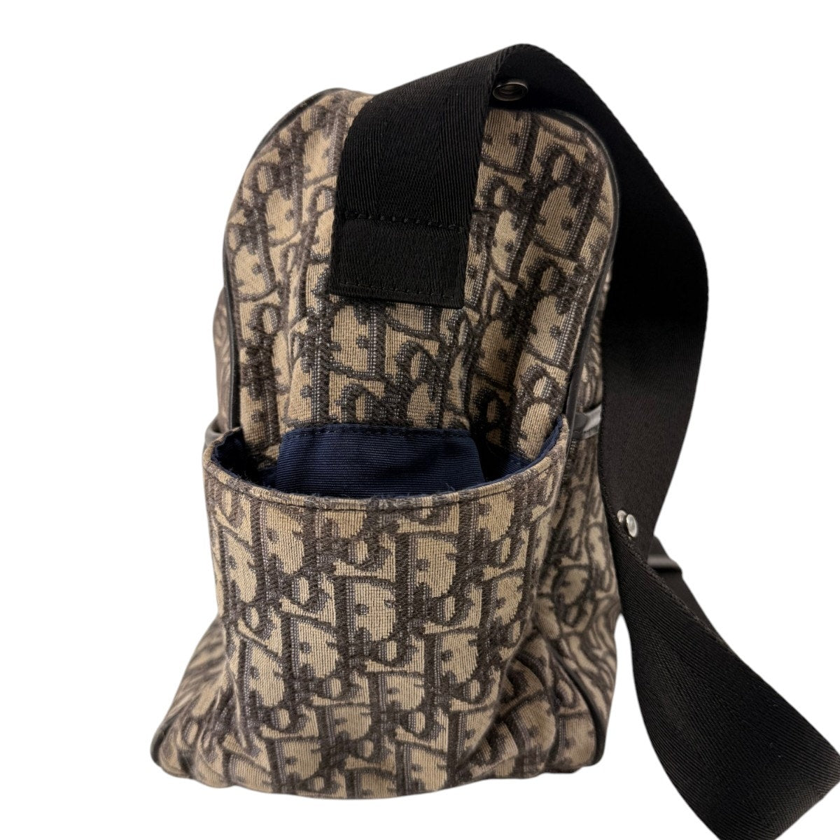Christian Dior Diorissimo Oblique Jacquard Canvas Diaper Shoulder Bag