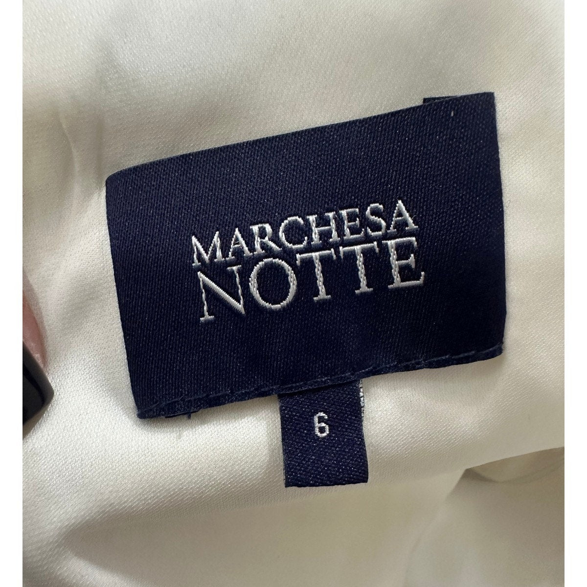 Marchesa Notte Ivory Lace Organza Cocktail Party Sheath Mini Dress