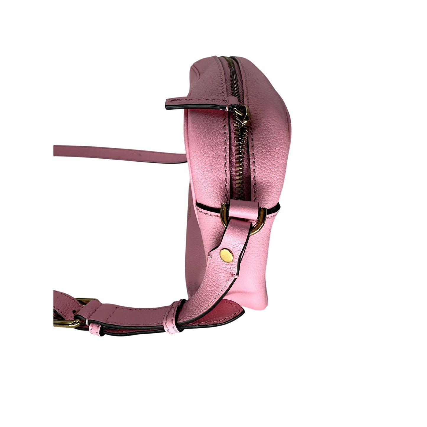 Versace Leather La Medusa Crossbody Camera Bag