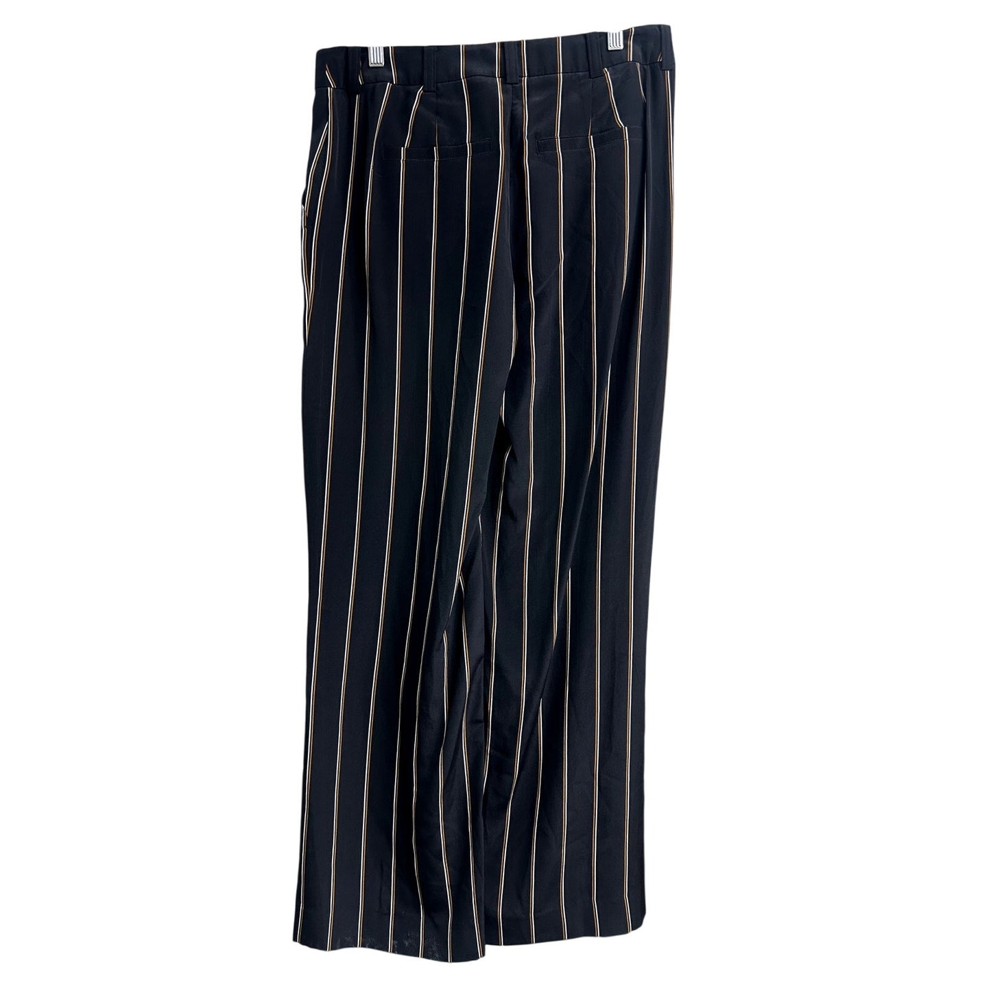 A.L.C. Studio LX Silk Pinstripe Blazer & Wide Leg Pants Suit Set