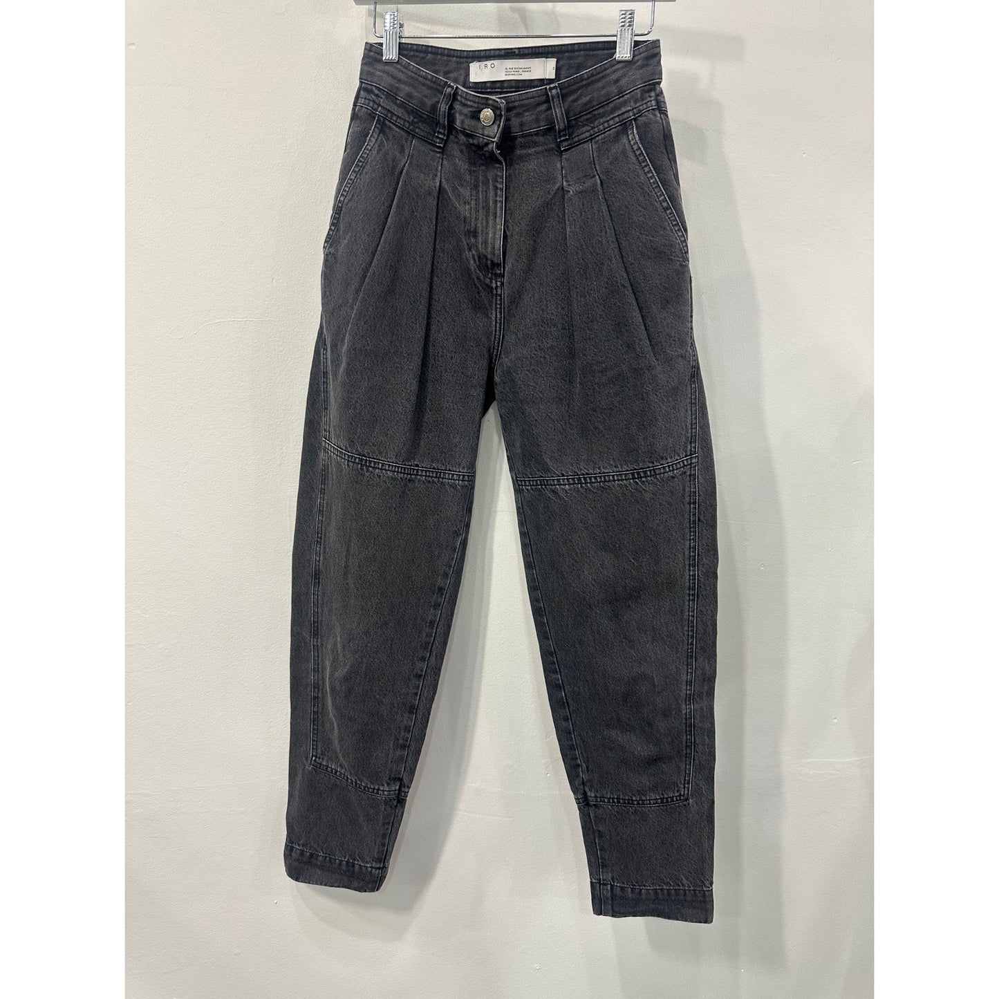 Iro Paris Cotton Denim Vangir Tapered Boyfriend Jeans