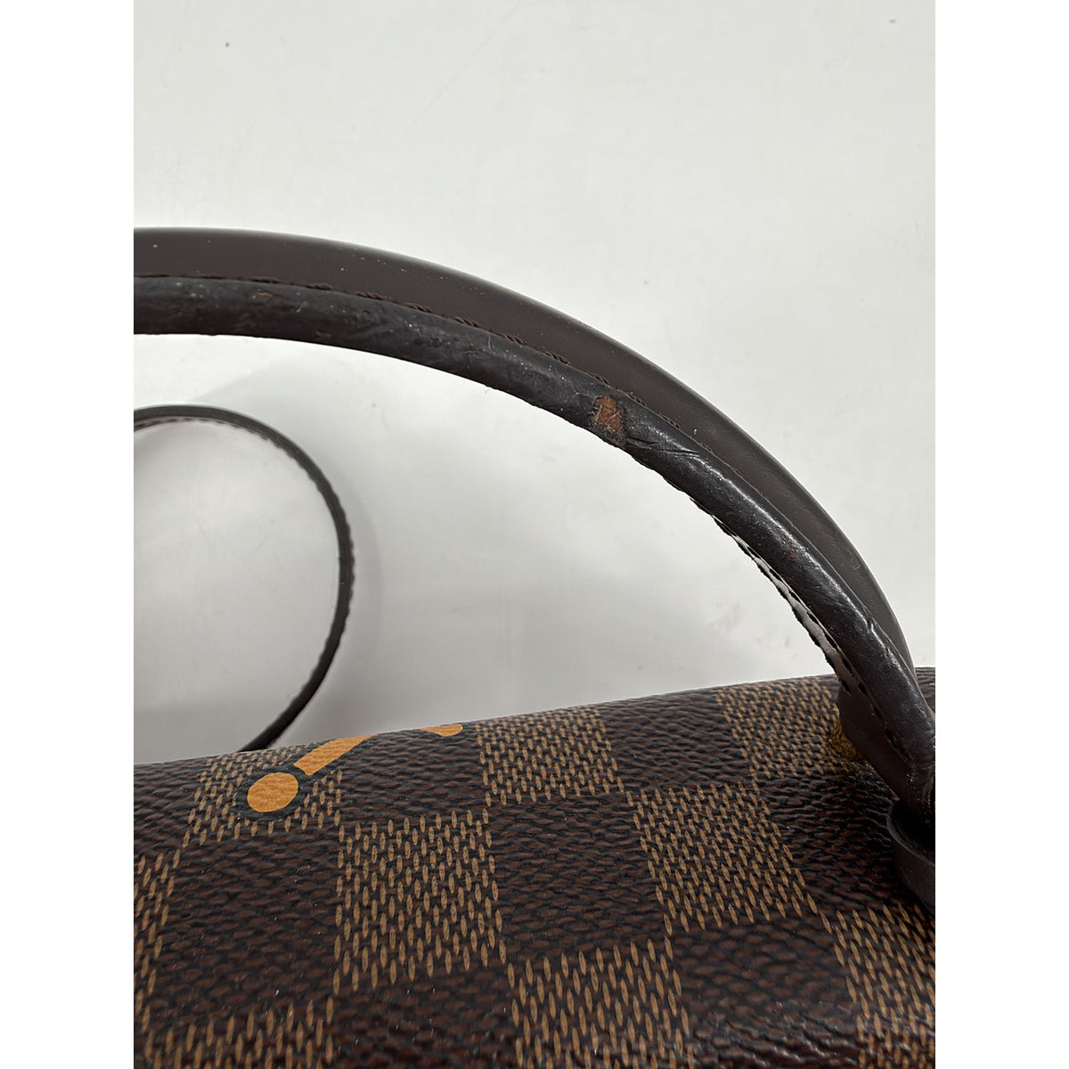 Louis Vuitton Croisette Damier Ebene Patches Canvas Brown Crossbody Bag N40055