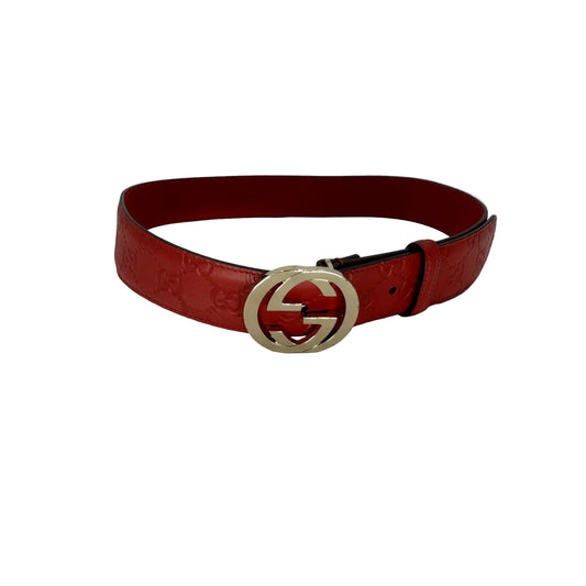 Gucci Leather GG Guccissima Monogram Belt