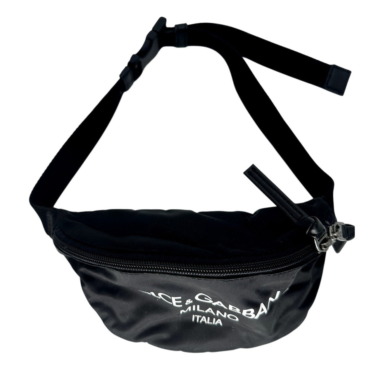 Dolce & Gabbana Milano Logo Nylon Belt Bag