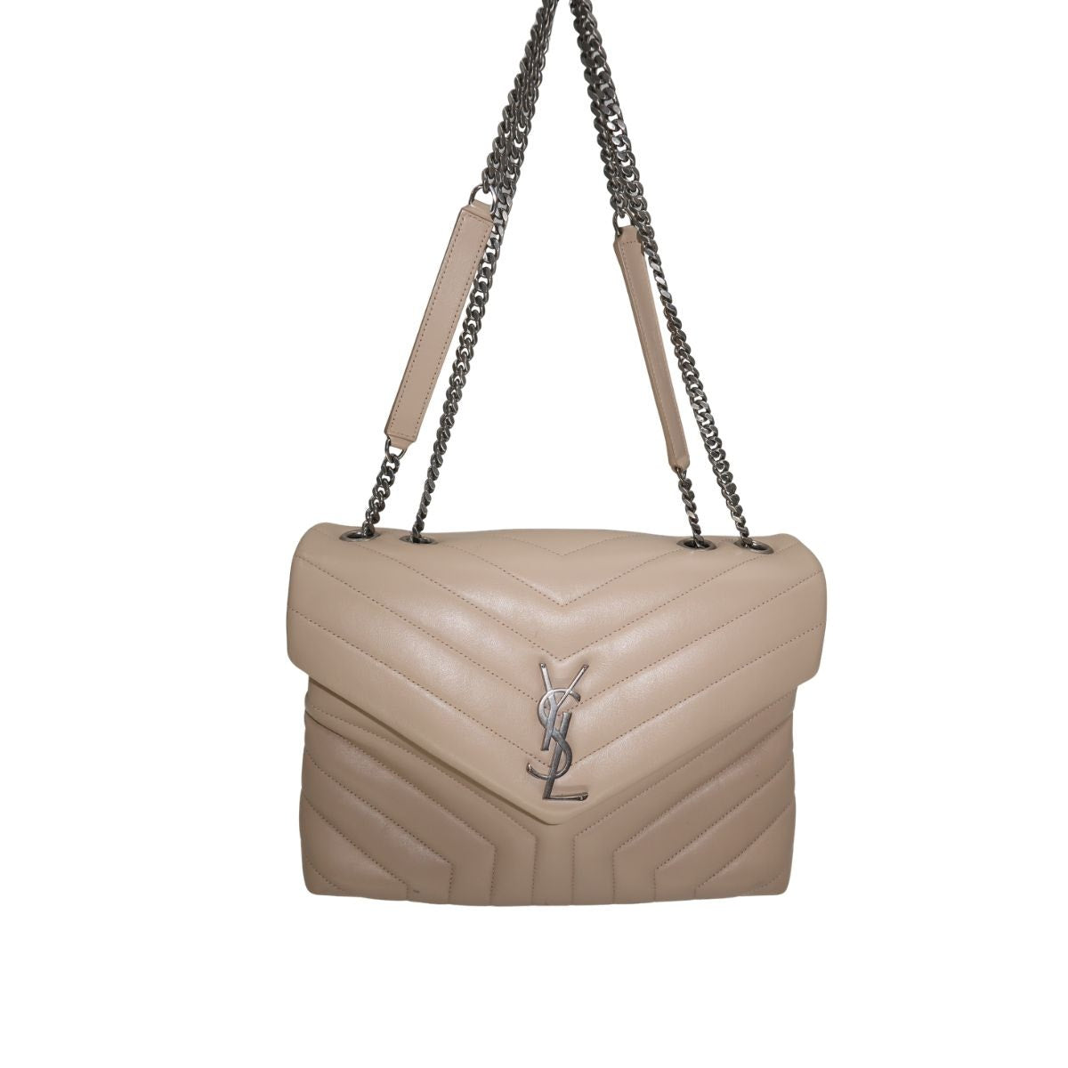 Yves Saint Laurent Quilted Leather LouLou Shoulder Bag
