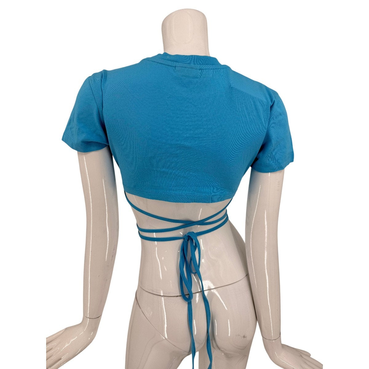 Jacquemus Cotton Crew Neck Short Sleeve Let Baci T-shirt