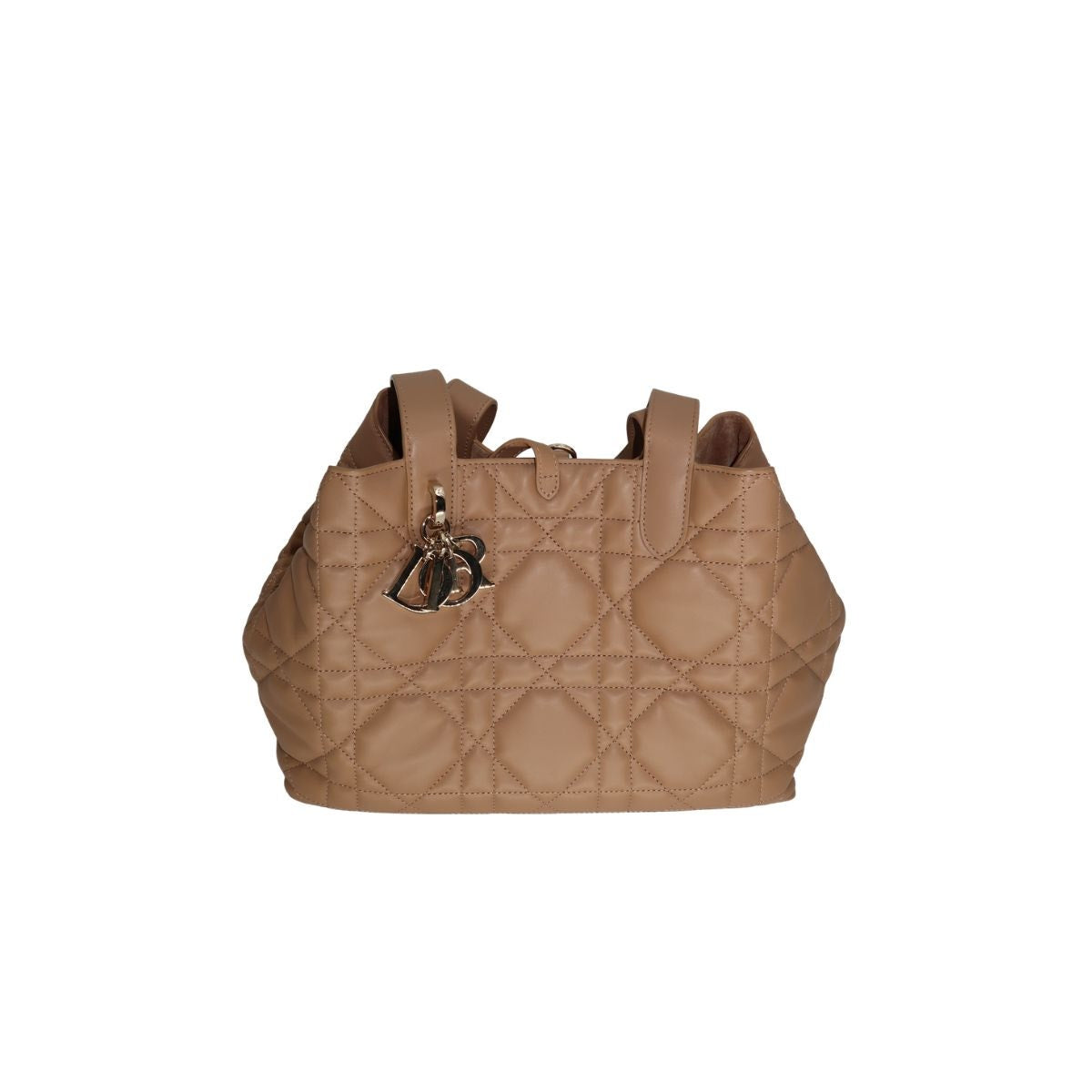 Christian Dior Leather Calfskin Macrocannage Toujours Bag